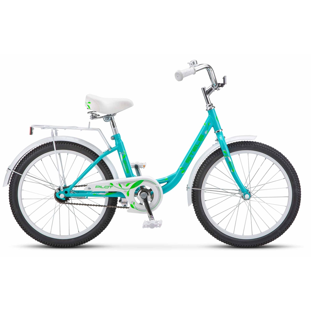 Подростковый велосипед Stels Pilot-205 C 20" Mятный/Зеленый/Белый 12" 2024